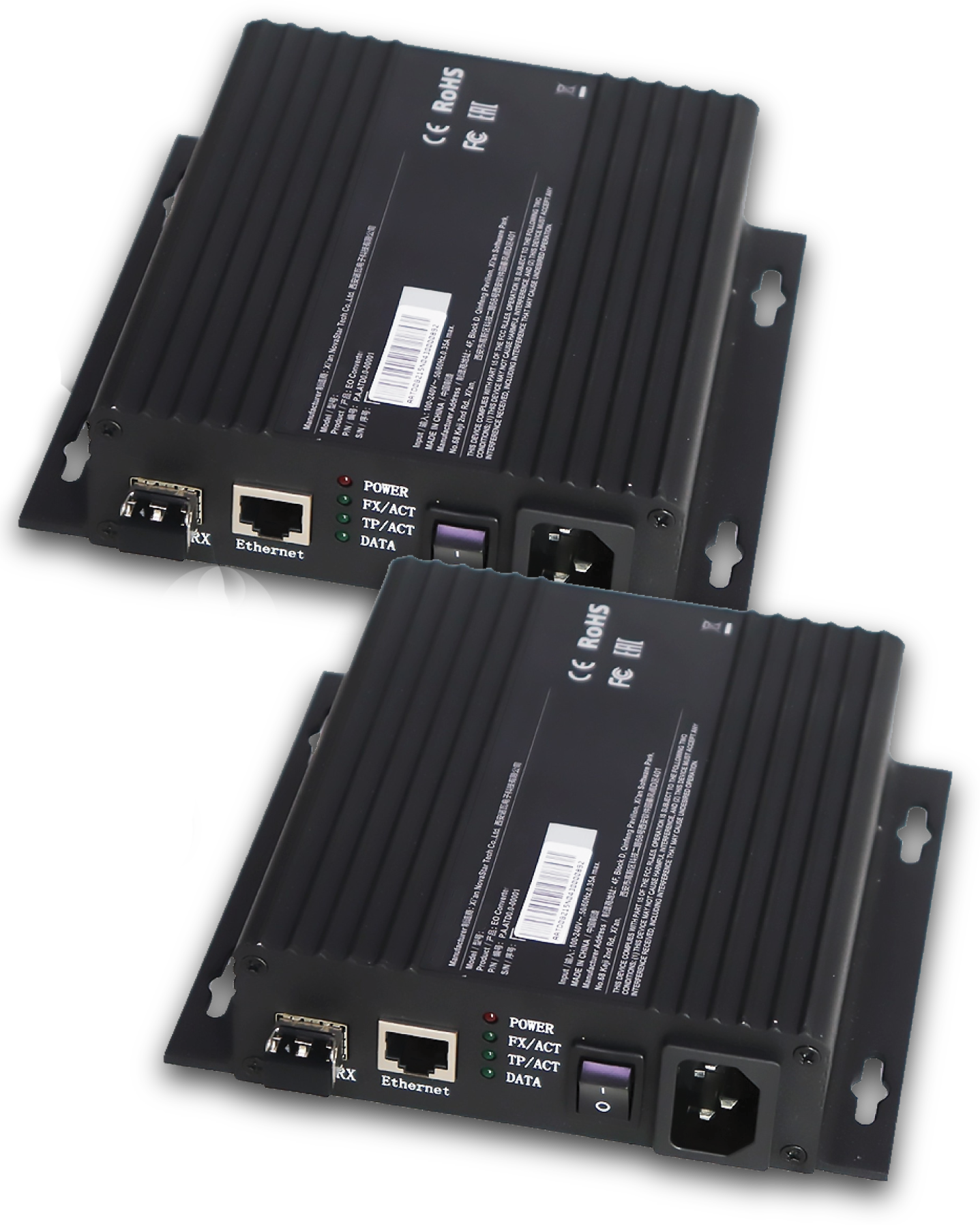 Optic Fibre convertors (pair)